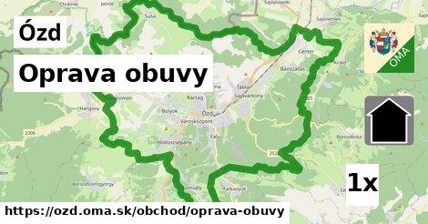 Oprava obuvy, Ózd