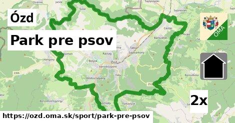 park pre psov v Ózd