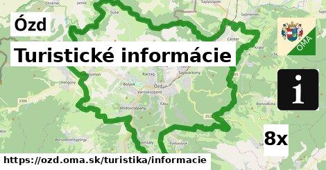 turistické informácie v Ózd