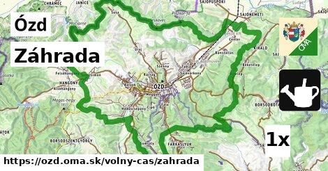 Záhrada, Ózd