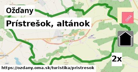 prístrešok, altánok v Ožďany