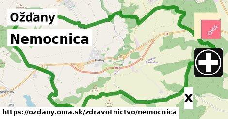 Nemocnica, Ožďany