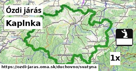 Kaplnka, Ózdi járás