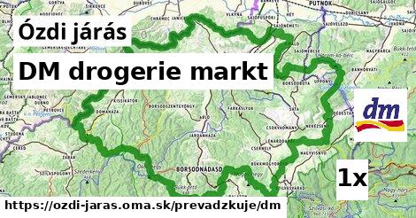 DM drogerie markt, Ózdi járás