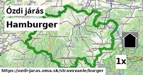 Hamburger, Ózdi járás