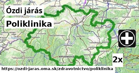 Poliklinika, Ózdi járás