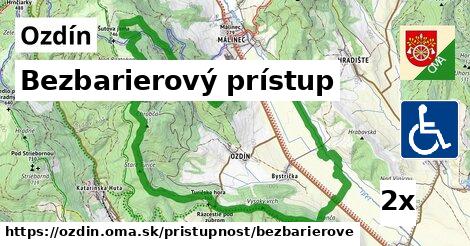 Bezbarierový prístup, Ozdín