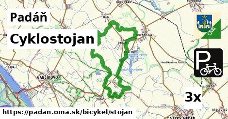 Cyklostojan, Padáň