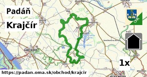 Krajčír, Padáň
