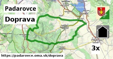 doprava v Padarovce