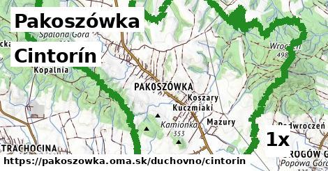 Cintorín, Pakoszówka
