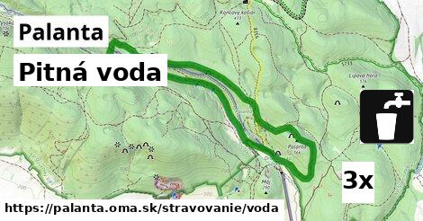 pitná voda v Palanta