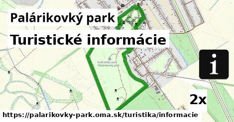 Turistické informácie, Palárikovký park