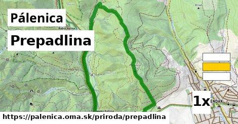 Prepadlina, Pálenica