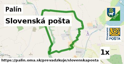 Slovenská pošta, Palín