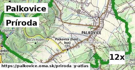 príroda v Palkovice