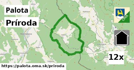 príroda v Palota