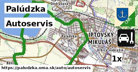 autoservis v Palúdzka