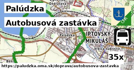 Autobusová zastávka, Palúdzka