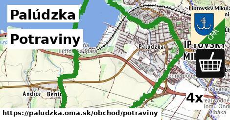 potraviny v Palúdzka