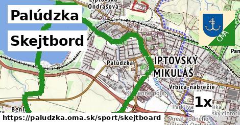 skejtbord v Palúdzka