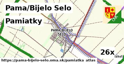 pamiatky v Pama/Bijelo Selo