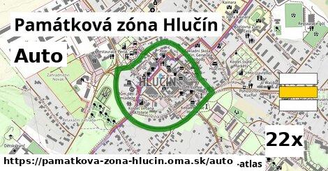auto v Památková zóna Hlučín