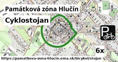 Cyklostojan, Památková zóna Hlučín