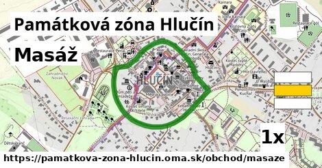 Masáž, Památková zóna Hlučín
