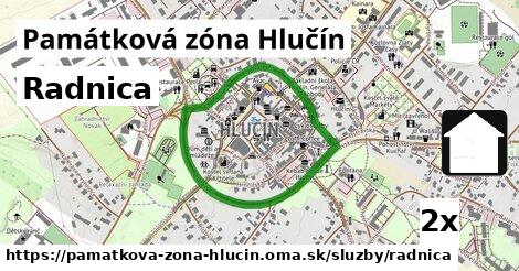 Radnica, Památková zóna Hlučín