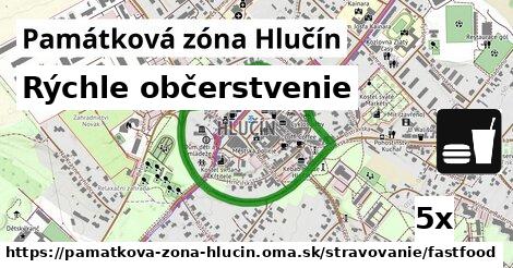 Rýchle občerstvenie, Památková zóna Hlučín
