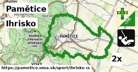 Ihrisko, Pamětice