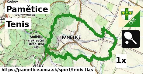 tenis v Pamětice