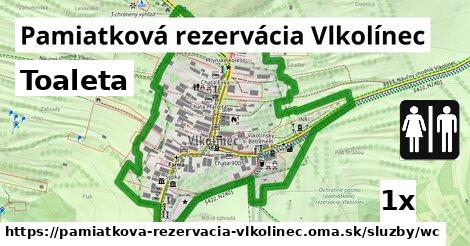 Toaleta, Pamiatková rezervácia Vlkolínec