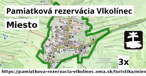 miesto v Pamiatková rezervácia Vlkolínec