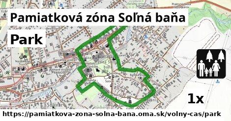 Park, Pamiatková zóna Soľná baňa