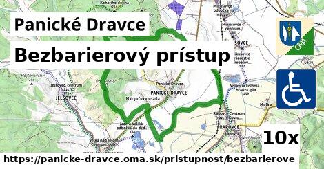 Bezbarierový prístup, Panické Dravce