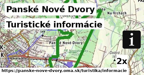 Turistické informácie, Panské Nové Dvory