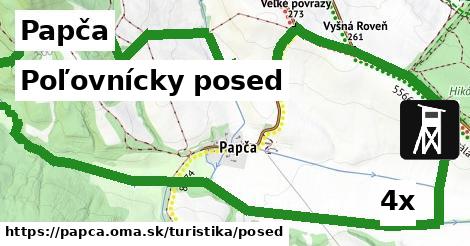 poľovnícky posed v Papča