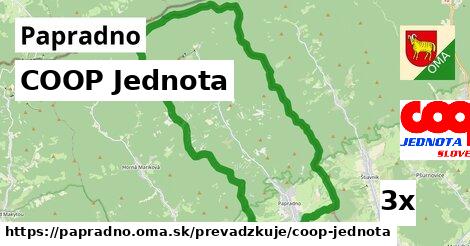 COOP Jednota v Papradno