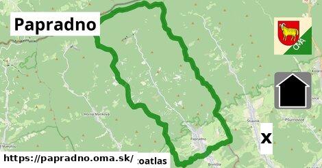 Ihrisko, Papradno