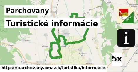 Turistické informácie, Parchovany