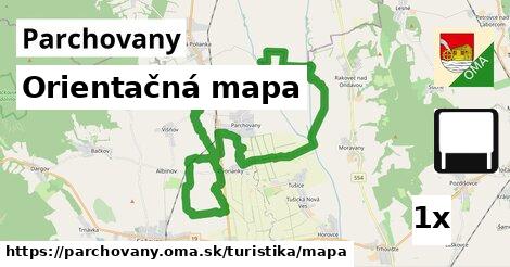 Orientačná mapa, Parchovany