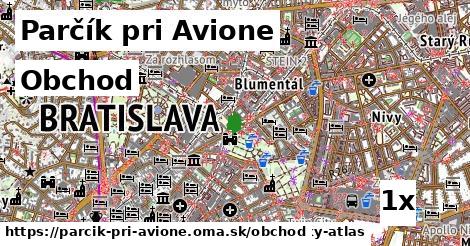 obchod v Parčík pri Avione