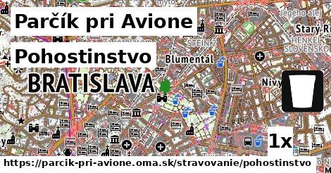 Pohostinstvo, Parčík pri Avione