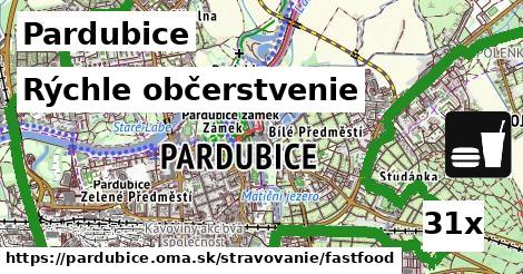 Všetky body v Pardubice