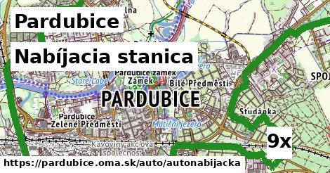 Nabíjacia stanica, Pardubice