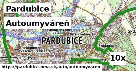 Autoumyváreň, Pardubice