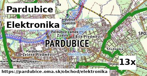 Elektronika, Pardubice