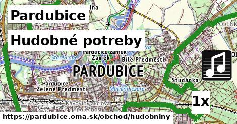 Hudobné potreby, Pardubice